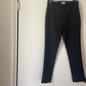 Kate Spade black side zip Stretch Legging dress Pants